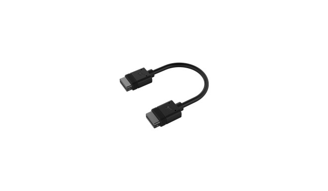 CORSAIR iCUE LINK Cable 2x 100mm with Straight connectors Black