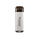 TRANSCEND ESD300S 512GB External SSD USB 10Gbps Type C Silver