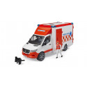 BRUDER MB Sprinter ambulance with driver, 026