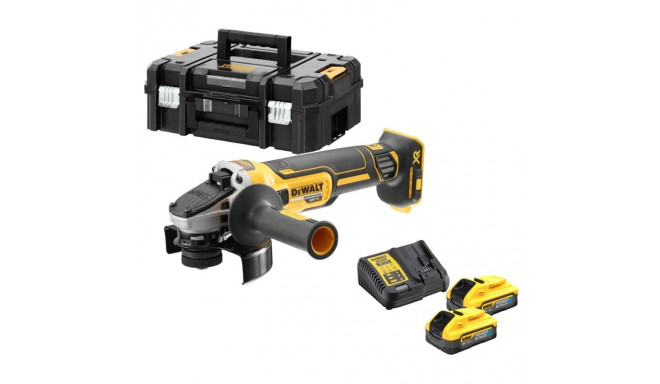 DEWALT NURGALIHVIMISMASIN 18V DCG405H2T 125mm 2x5Ah BL ZIPPERIL