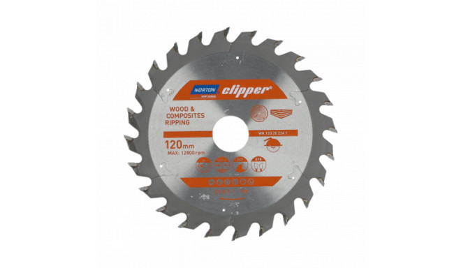 NORTON ketassaag 355mm x 30mm x 80z puit ja komposiidid ATB (3,2 / 2,4)