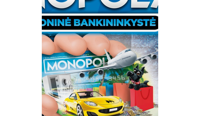 MONOPOLY Board game Super Electronic banking (In Lithuanian lang.)