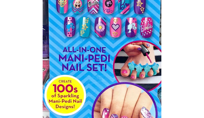 BARBIE Manikīra komplekts Sparkling Mani-Pedi