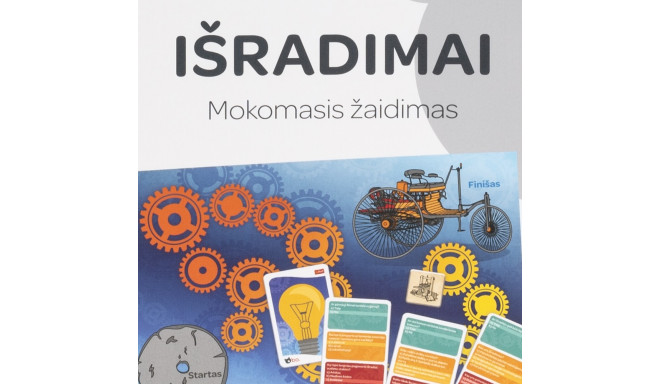 bo. Educational board game "Inventions" (In Lithuanian lang.)
