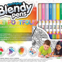 BLENDY PENS Marķieru mākslas portfelis 14 gab.