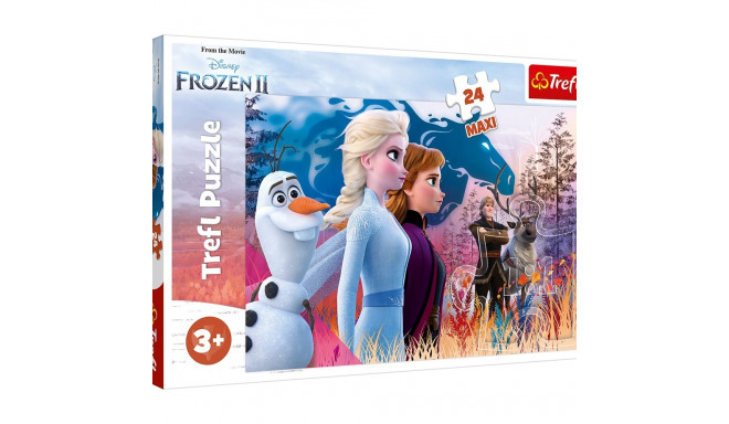 TREFL FROZEN Maxi Puzle "Ledus Sirds 2", 24 gab.