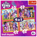 TREFL MY LITTLE PONY Puslede komplekt 4 tk, Mu väike pony