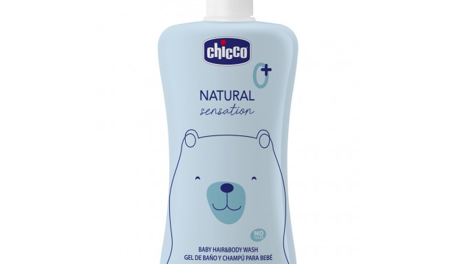 CHICCO Mazgāšanas līdzeklis mazuļu matiem un ķermenim, 500 ml