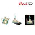 CUBICFUN LED 3D puzle Brīvības statuja