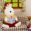 SYLVANIAN FAMILIES Chocolate Rabbit Father & Settee