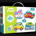 TREFL Baby puzzle set, Transport vehicals