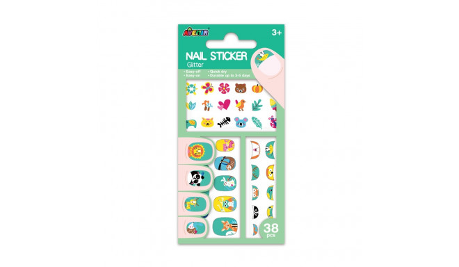 AVENIR Nail stickers Animals