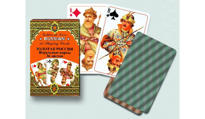 PIATNIK Spēļu kārtis "Golden Russian"