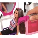 Mattel Barbie brocaded hairdressing salon with doll