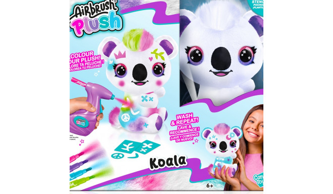 AIRBRUSH PLUSH plush with airbrush Koala, 22 cm