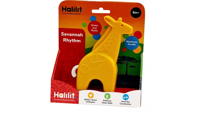 HALILIT Rattle Savannah rhythm, Giraffe