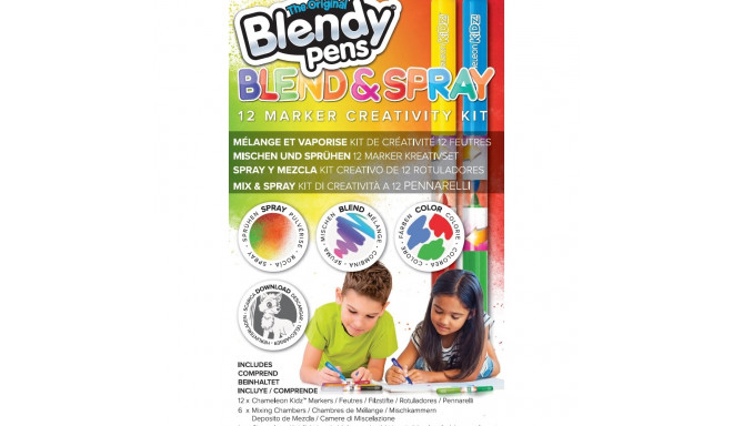 BLENDY PENS loomingukomplekt Spray, 12 osa