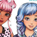 MAKE IT REAL Fashion design sketchbook "Pastel pop"