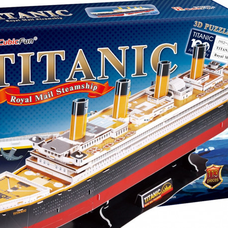 CUBICFUN 3D pusle Titanic (Suur)