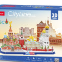 CUBICFUN 3D Puzle City line - Maskava