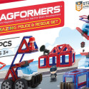 MAGFORMERS Amazing police & rescue set