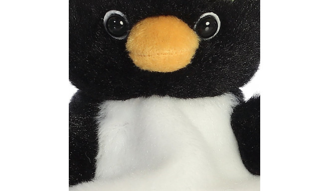 AURORA Palm Pals Plush Rockhopper penguin Rocco, 12 cm