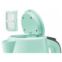 Bosch TWK7502 electric kettle 1.7 L 2200 W Grey, Turquoise