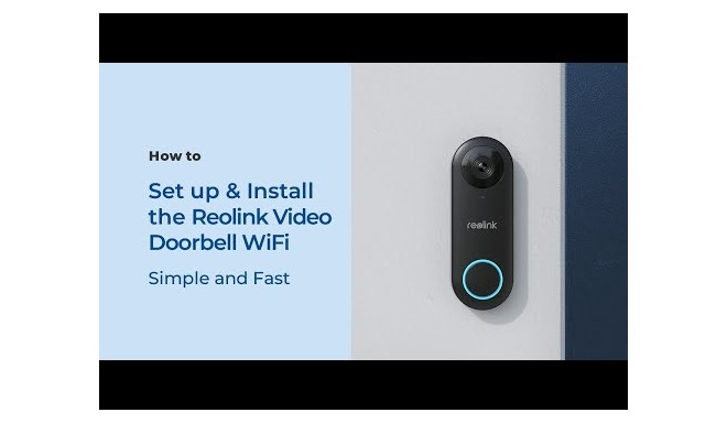 Reolink Video Doorbell WiFi, D340