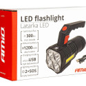 Led taskulamp 4 reziimi 300lm laetav