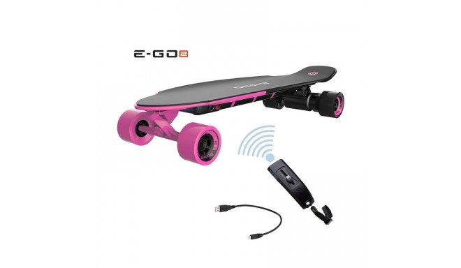 Ego-2 Longboard Hot Pink