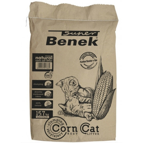 Certech Super Benek Corn Cat - maisist paakuv kassiliiv 25 l