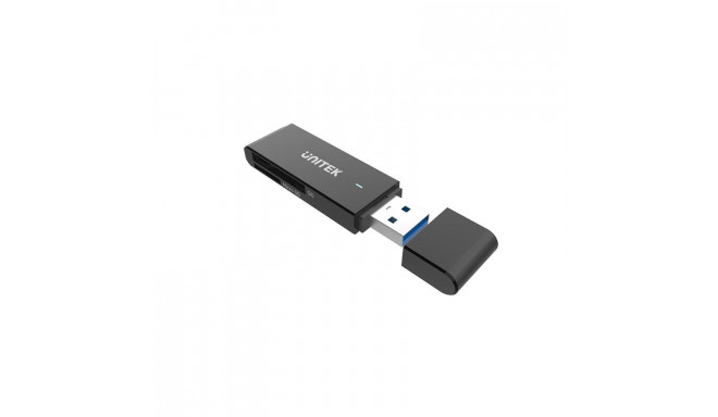 UNITEK Y-9327A card reader USB 3.2 Gen 1 (3.1 Gen 1) Type-A Black