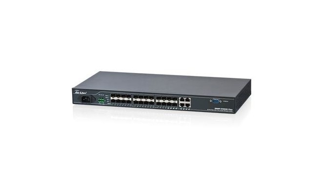 AirLive 20 Port SFP with 4 Port Combo Managed Switch