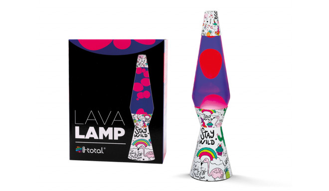 Laavalamp Itotal '' Unicorn'' 36 cm