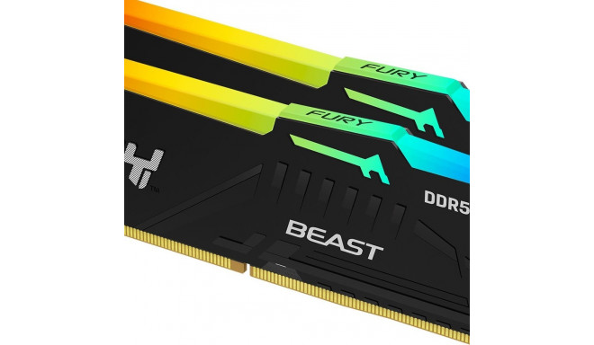 Kingston RAM 64GB 6000 Fury Beast RGB KIT (2x 32GB)