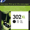 TIN HP Tinte 302 XL F6U68AE Schwarz