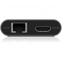 "ICY BOX IB-DK4050-CPD USB-C 12-in-1 PD 100W DockingStation"