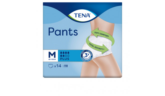 TENA LADY PANTS PLUS braguita incontinencia mediana 14 u