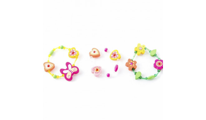 Bracelet DKD Home Decor Multicolour Flowers Children's