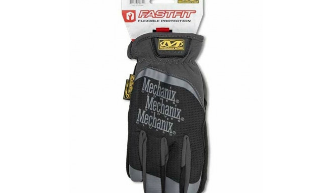 Mechanic's Gloves Fast Fit Melns (S Izmērs)