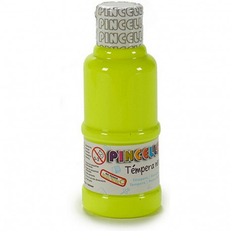 Tempera Pincello FEP200N-Y Neon Kollane 120 ml (12 Ühikut)