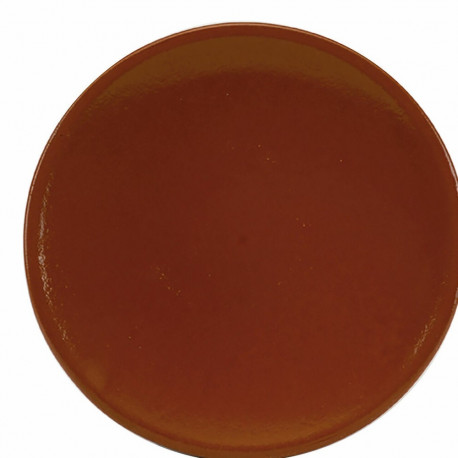 Serving Platter Raimundo Barro Profesional Brown Baked clay Ø 30 cm (6 Units)