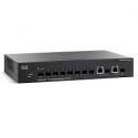 Cisco SG300-10 10-port Gigabit Managed SFP Switch (8 SFP + 2 Combo)
