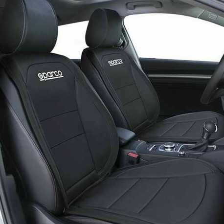 Seat cover Sparco SPCS424BK Black 1 Unit
