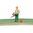 BRUDER Forestry worker with accessories, 6003