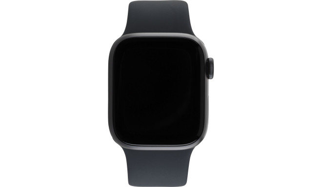 Apple Watch 9 Cell 45mm Alu Midnight Sport Armband M/L
