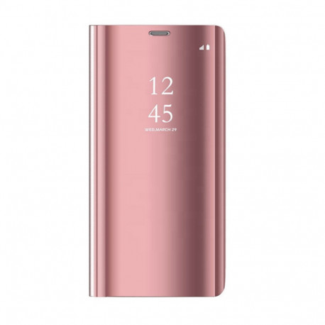 Smart Clear View case for Samsung Galaxy S23 FE pink