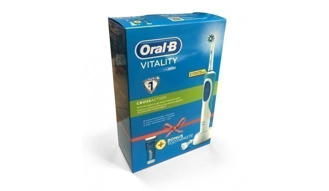 Toothbrush Oral-B D12.513 Vitality 2D CrossAction  + toothpaste Blend-a-med
