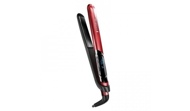 Remington hair straightener S9600, black/red