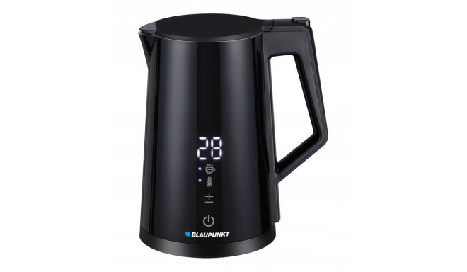 Blaupunkt EKD601 electric kettle with display, 1.7 l, 2200 W, black